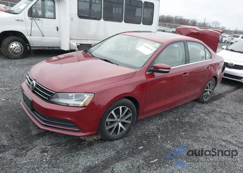 2017 Volkswagen Jetta 1.4T Se z USA, uszkodzony, nr VIN 3VWDB7AJ8HM361154